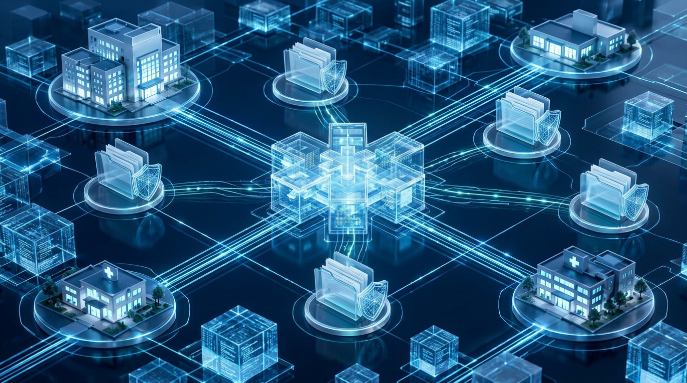 Protected electronic health record network and connected clinical systems